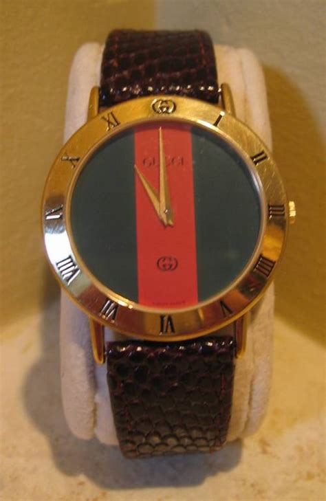 mens retro gucci watch|old school Gucci watches.